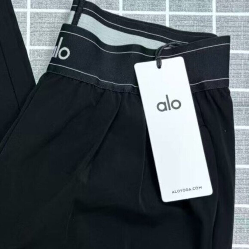 ALO Yoga Women's Black Suit Up Trouser (Regular)❣🔥 - Picture 2 of 8